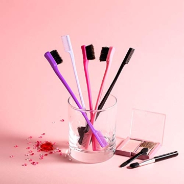 5-Piece Double-Sided Hair Edge Brush Set for All Hair Types