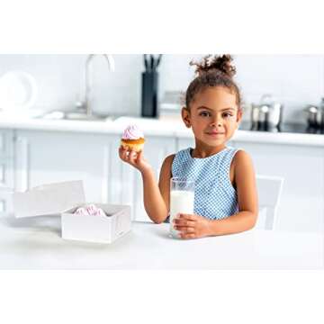 Leafiew 30 Pack Bakery Boxes with Window for Treats