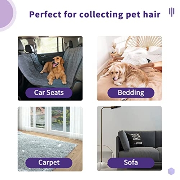 Mollypaws Reusable Pet Hair Remover for Couch & Furniture