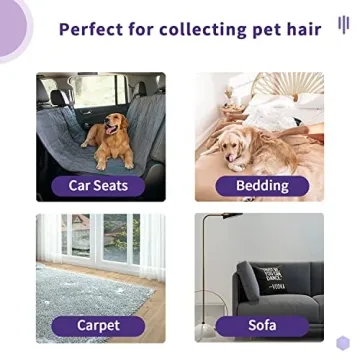 Mollypaws Reusable Pet Hair Remover for Couch & Furniture