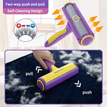 Mollypaws Reusable Pet Hair Remover for Couch & Furniture
