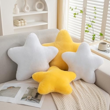 Togtlafil Star Pillows - Cozy Plush Decorative Throw Pillow