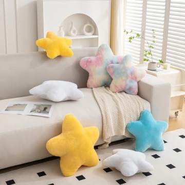 Togtlafil Star Pillows - Cozy Plush Decorative Throw Pillow