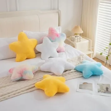 Togtlafil Star Pillows - Cozy Plush Decorative Throw Pillow