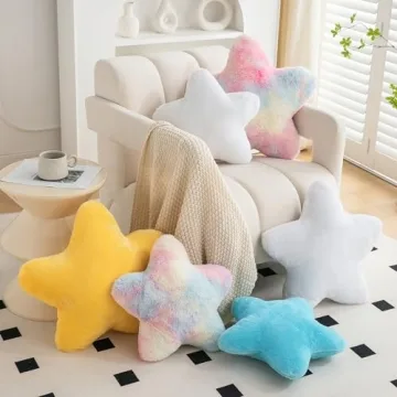 Togtlafil Star Pillows - Cozy Plush Decorative Throw Pillow