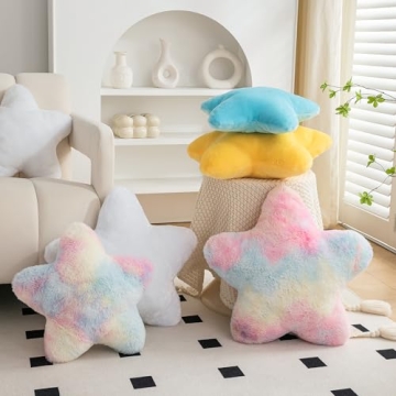 Togtlafil Star Pillows - Cozy Plush Decorative Throw Pillow