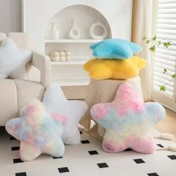 Togtlafil Star Pillows - Cozy Plush Decorative Throw Pillow