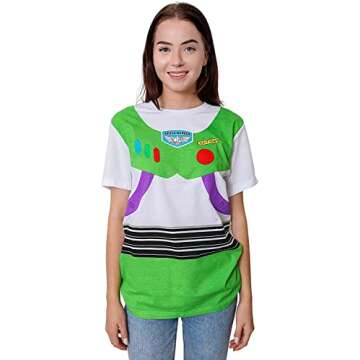 Toy Story Buzz Lightyear Cosplay Adult T-Shirt