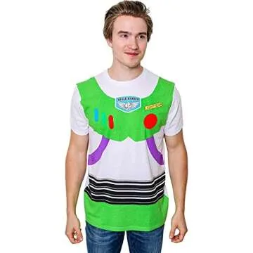 Toy Story Buzz Lightyear Cosplay Adult T-Shirt
