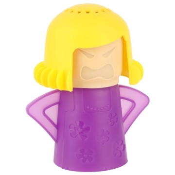 Angry Mama Microwave Cleaner, Microwave Oven Steam Cleaner, Angry Mom Steamer Cleaning Crud Easily i...