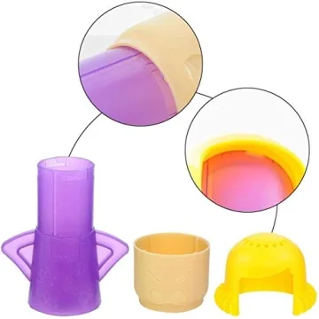 Angry Mama Microwave Cleaner, Microwave Oven Steam Cleaner, Angry Mom Steamer Cleaning Crud Easily in Minutes, Steam Cleans and Disinfects with Vinegar and Water for Kitchen