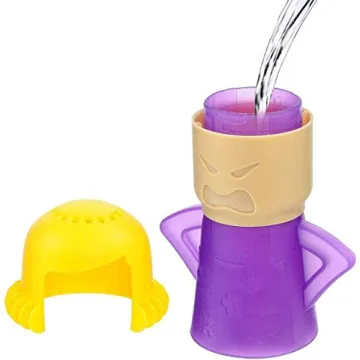 Angry Mama Microwave Cleaner, Microwave Oven Steam Cleaner, Angry Mom Steamer Cleaning Crud Easily in Minutes, Steam Cleans and Disinfects with Vinegar and Water for Kitchen