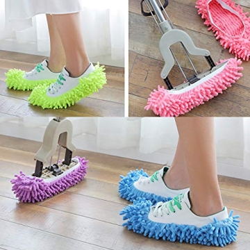 Acronde Mop Slippers for Effortless Home Cleaning
