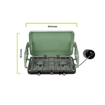 Eureka! Ignite Portable Two-Burner Camping Stove