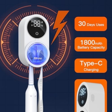 Buy Bitvae Toothbrush Cleaner - UV-C Sanitizer & Air Dryer