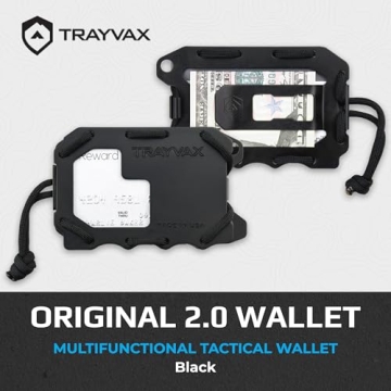 Trayvax Original 2.0 Wallet RFID Tactical Card Holder