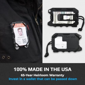 Trayvax Original 2.0 Wallet RFID Tactical Card Holder