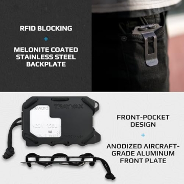 Trayvax Original 2.0 Wallet RFID Tactical Card Holder