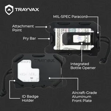 Trayvax Original 2.0 Wallet RFID Tactical Card Holder