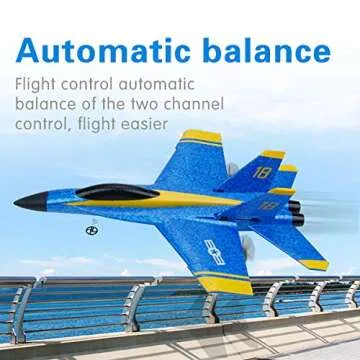 OTTCCTOY RC Plane - Beginner-Friendly Remote Control Airplane