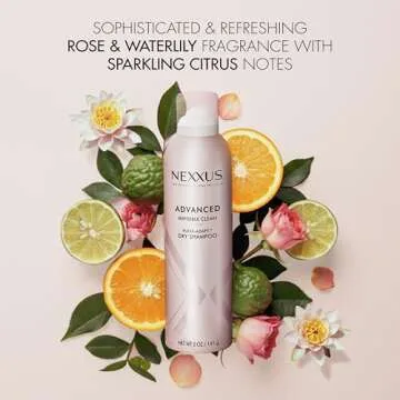 Nexxus Advanced Invisible Clean Dry Shampoo for Instant Oil Control & 72-Hour Freshness with Flexx-Adapt Technology 5 oz