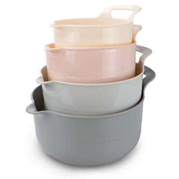 4-Piece Cook with Color Nesting Mixing Bowls Set