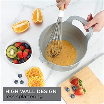 4-Piece Cook with Color Nesting Mixing Bowls Set