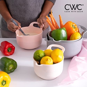 4-Piece Cook with Color Nesting Mixing Bowls Set
