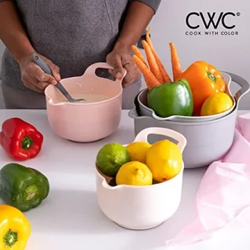 4-Piece Cook with Color Nesting Mixing Bowls Set