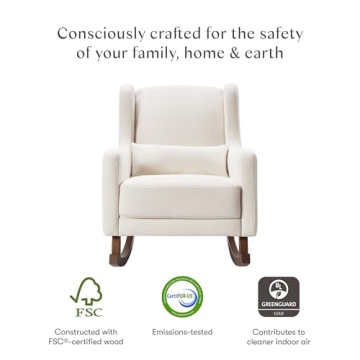 Babyletto Kai Rocker - Eco-Friendly Comfort for Your Nursery