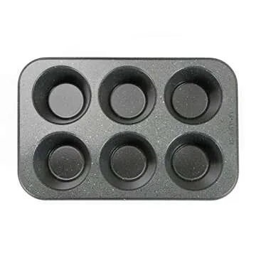 Monfish Jumbo Muffin Pan - Non-Stick Jumbo 6 Cup Bakeware