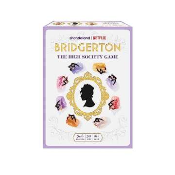 Bridgerton The High Society Board Game - Strategy Game Based on The Hit Netflix TV Series, Fun Game ...