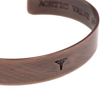 Medical Alert Bracelet Custom Copper Cuff for Men and Women, Personalized Alert and Emergency Information