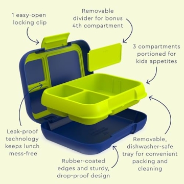 Bentgo Pop Lunch Box - Leak-Proof & Fun Designs