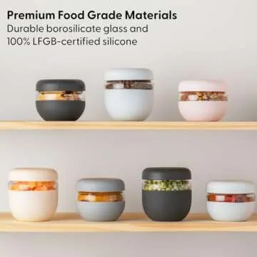 Eco-Friendly W&P Porter Seal Tight Glass Lunch Bowl