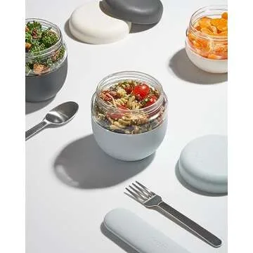 Eco-Friendly W&P Porter Seal Tight Glass Lunch Bowl