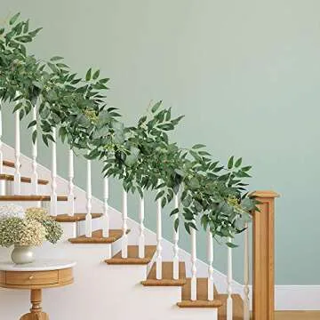 Artificial Mixed Eucalyptus Garland for Events and Decor