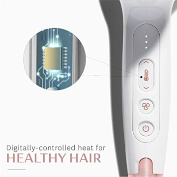 T3 CURA Digital Ionic Hair Dryer Fast Frizz-Free Drying