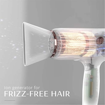 T3 CURA Digital Ionic Hair Dryer Fast Frizz-Free Drying