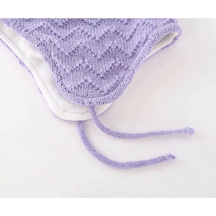 Warm Fleece Lined Knit Winter Hat for Toddlers