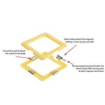 dreambuilderToy Magnetic Tiles Set for Creative Fun