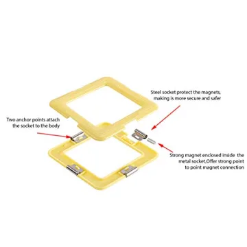 dreambuilderToy Magnetic Tiles Set for Creative Fun