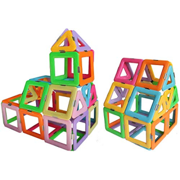 dreambuilderToy Magnetic Tiles Set for Creative Fun