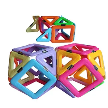 dreambuilderToy Magnetic Tiles Set for Creative Fun