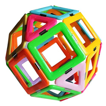 dreambuilderToy Magnetic Tiles Set for Creative Fun