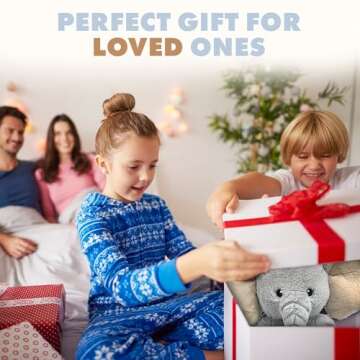 Hathi Elephant Stuffed Animal - 4.5 lbs of Comfort