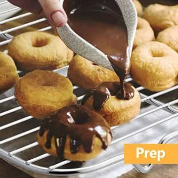 E-far Stainless Steel Baking Cooling Racks Set of 2