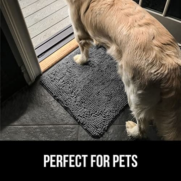 GORILLA GRIP Absorbent Dog Doormat for Cleaner Floors