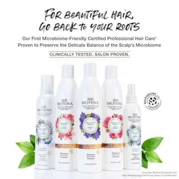 BIOTERA Ultra Moisturizing Leave-in Conditioner | Deeply Conditions & Detangles | Dry, Damaged, Coarse Hair | Vegan & Animal Test Free | Paraben Free | Color-Safe | 8 Fl Oz