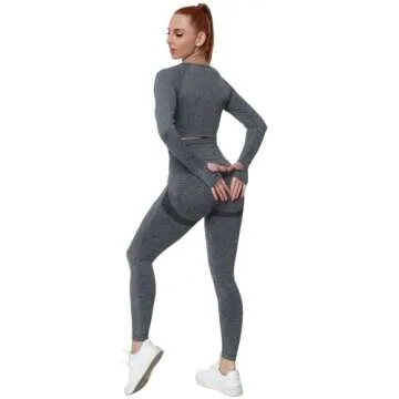 Stylish JOJOANS 2 Piece Women’s Workout Set - Perfect Fit